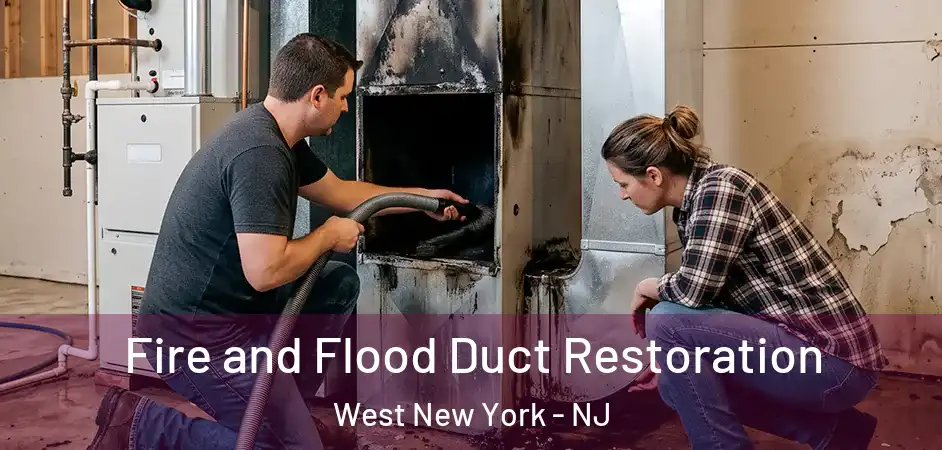 Fire and Flood Duct Restoration West New York - NJ