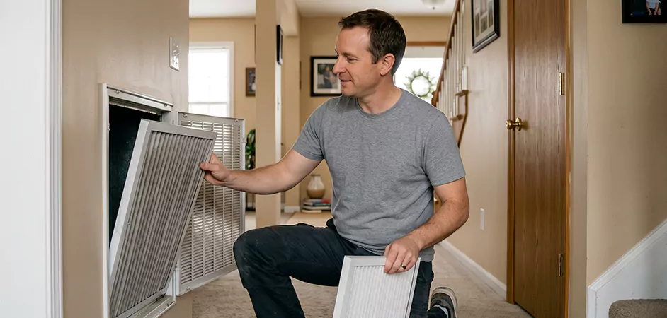 AC Air Filter Replacement in West New York, NJ