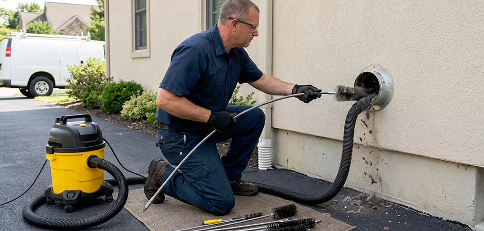 Eco Friendly Commercial Dryer Vent Cleaning in West New York